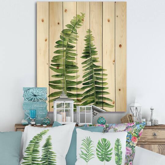 Designart - Fern Leaves Detail IV